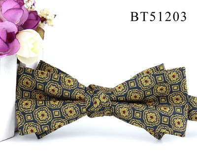 Nova prugasta leptir-mašna Modna cvjetna leptir-mašna za muškarce Žene Leptir-mašna s čvorom Leptir-mašne za odrasle Kravate Kumove leptir-mašne za vjenčane darove