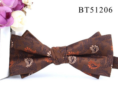 Nova prugasta leptir-mašna Modna cvjetna leptir-mašna za muškarce Žene Leptir-mašna s čvorom Leptir-mašne za odrasle Kravate Kumove leptir-mašne za vjenčane darove