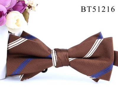 Nova prugasta leptir-mašna Modna cvjetna leptir-mašna za muškarce Žene Leptir-mašna s čvorom Leptir-mašne za odrasle Kravate Kumove leptir-mašne za vjenčane darove