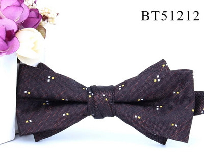 Nova prugasta leptir-mašna Modna cvjetna leptir-mašna za muškarce Žene Leptir-mašna s čvorom Leptir-mašne za odrasle Kravate Kumove leptir-mašne za vjenčane darove