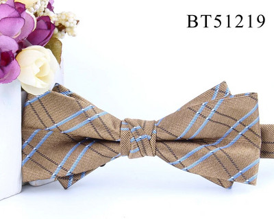 Nova prugasta leptir-mašna Modna cvjetna leptir-mašna za muškarce Žene Leptir-mašna s čvorom Leptir-mašne za odrasle Kravate Kumove leptir-mašne za vjenčane darove