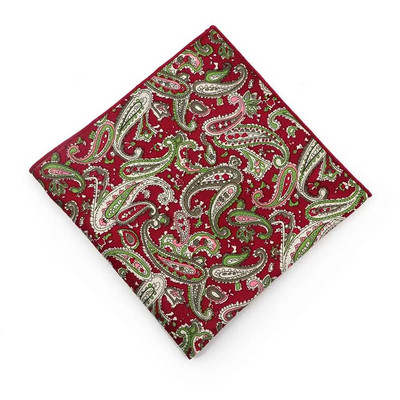 Velika maramica veličine 34 cm s printom paisley 100% pamuk Ženska i muška haljina s džepnim kvadratom Smoking odijelo Hankie Leptir mašna Dodatak Poklon