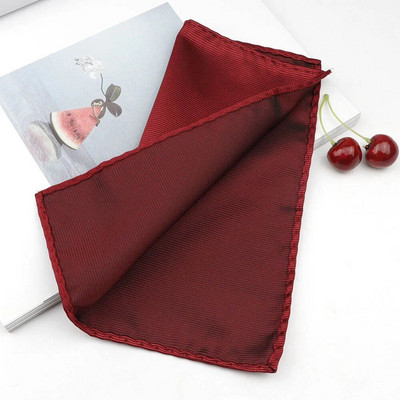 Vienkrāsains kabatas kvadrātveida vintage modes ballīte Augstas kvalitātes vīriešu kabatlakats Poliestera hanky biznesa uzvalku aksesuāriem