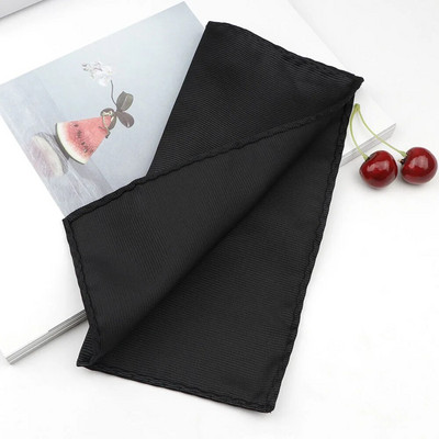 Vienkrāsains kabatas kvadrātveida vintage modes ballīte Augstas kvalitātes vīriešu kabatlakats Poliestera hanky biznesa uzvalku aksesuāriem