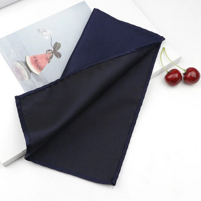 Vienkrāsains kabatas kvadrātveida vintage modes ballīte Augstas kvalitātes vīriešu kabatlakats Poliestera hanky biznesa uzvalku aksesuāriem