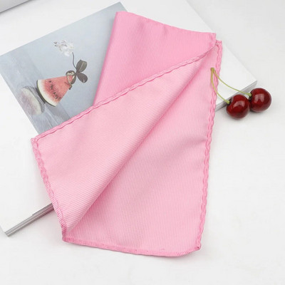 Vienkrāsains kabatas kvadrātveida vintage modes ballīte Augstas kvalitātes vīriešu kabatlakats Poliestera hanky biznesa uzvalku aksesuāriem