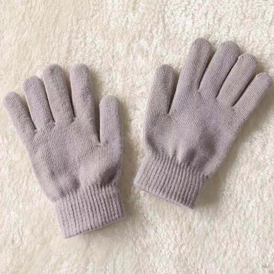 Ziemas sieviešu kašmira trikotāžas cimdi rudens roku siltāks biezs odere ar pilniem pirkstiem dūraiņi slēpošana īsi plaukstas cimdi