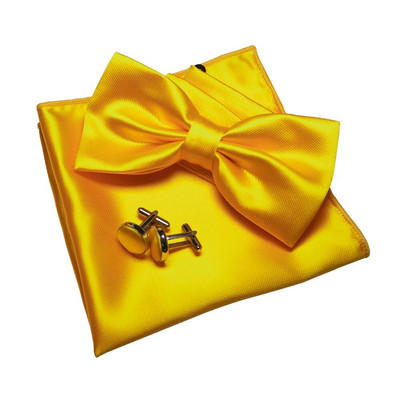 EASTEPIC vīriešu tauriņu komplekti, tostarp izsmalcinātas aproču pogas un mīksti kabatlakatiņi, spīdīgi satīna aksesuāri vīriešiem kāzās