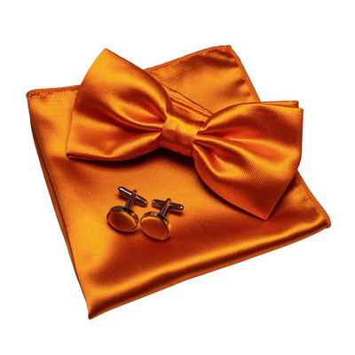 EASTEPIC vīriešu tauriņu komplekti, tostarp izsmalcinātas aproču pogas un mīksti kabatlakatiņi, spīdīgi satīna aksesuāri vīriešiem kāzās