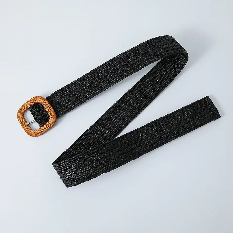 Remeni u boji slatkiša za žene Vintage boho ručni pleteni pojas oko struka Novi ženski pojasevi za haljine Vrhunski luksuz