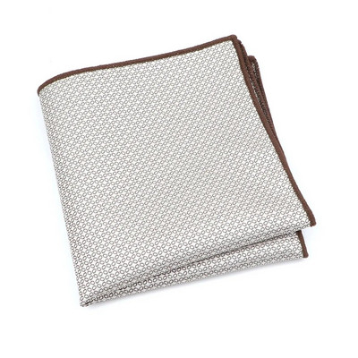 Jauni kabatas kvadrātveida kabatlakatiņu aksesuāri Paisley Floral Glod Vintage biznesa uzvalks kabatlakats krūšu šalle kāzām 23*23