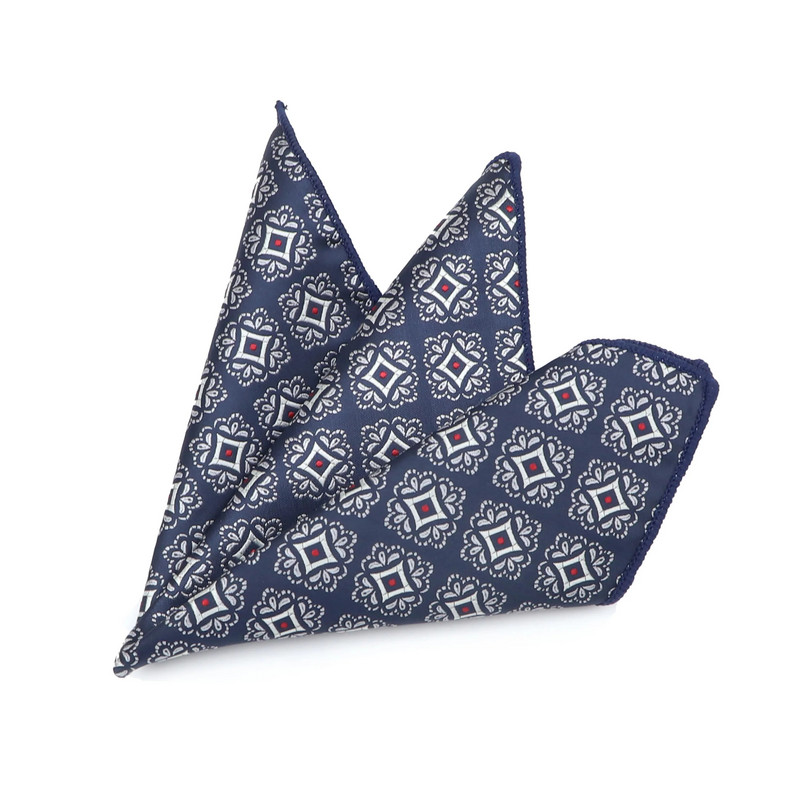 Jauni kabatas kvadrātveida kabatlakatiņu aksesuāri Paisley Floral Glod Vintage biznesa uzvalks kabatlakats krūšu šalle kāzām 23*23