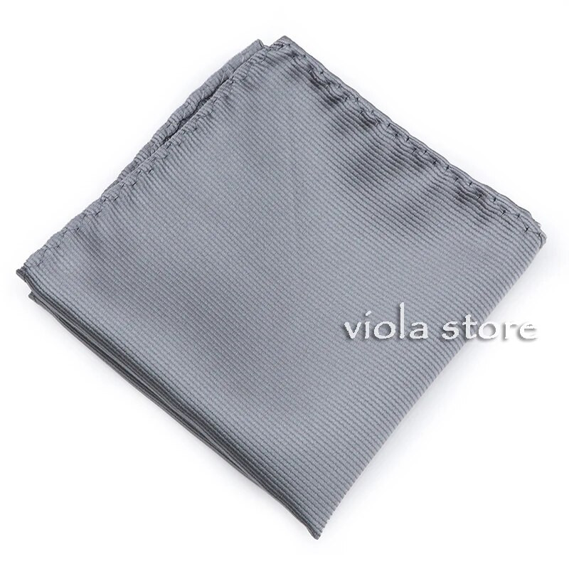 Karsti krāsains 22 cm masīvs poliestera kabatlakats Sage zaļš rozā zils sarkans vīriešu kāzu ballīšu uzvalks kaklasaite kabata kvadrātveida dāvanas aksesuārs