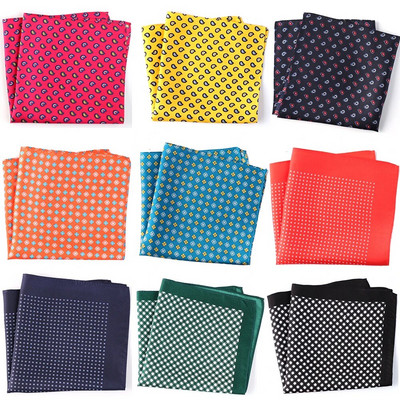 Tailor Smith Pure Natural Silk Printed Mens Luxury Designer Hanky Gold Paisley Pocket Square Jauns modes, grezns kabatlakats