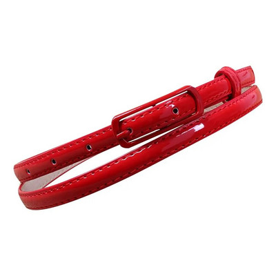 1 kom. Trendy tanki remen oko struka Modni graciozni ženski pojas od umjetne kože u slatkim bojama Podesivi remen Remen za haljine Dodaci za odjeću