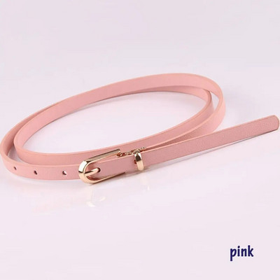 1 kom. Trendy tanki remen oko struka Modni graciozni ženski pojas od umjetne kože u slatkim bojama Podesivi remen Remen za haljine Dodaci za odjeću