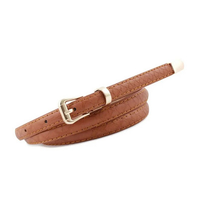 1 kom. Trendy tanki remen oko struka Modni graciozni ženski pojas od umjetne kože u slatkim bojama Podesivi remen Remen za haljine Dodaci za odjeću