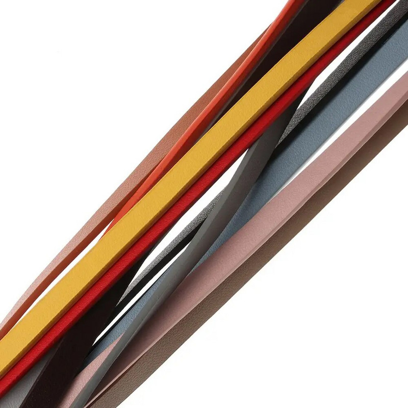 1 kom. Trendy tanki remen oko struka Modni graciozni ženski pojas od umjetne kože u slatkim bojama Podesivi remen Remen za haljine Dodaci za odjeću