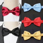 Muška leptir kravata Modne kravate za svatove za muškarce Žene Jednobojna leptir kravata Kravata Muška košulja Poklon dodaci Leptir kravata