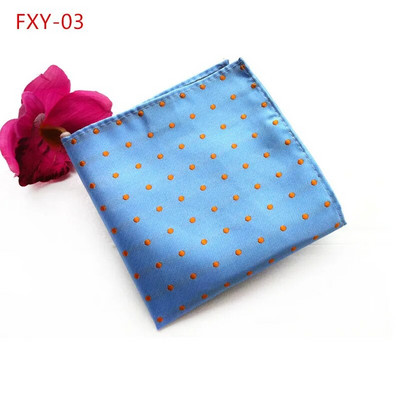 Modni muški džepni rupčić s četvrtastom maramicom Poslovno vjenčano odijelo Dodatak s maramicom na točkice, mali šal, kravata, kravata 25cm*25cm