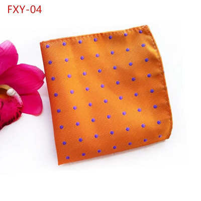 Modni muški džepni rupčić s četvrtastom maramicom Poslovno vjenčano odijelo Dodatak s maramicom na točkice, mali šal, kravata, kravata 25cm*25cm