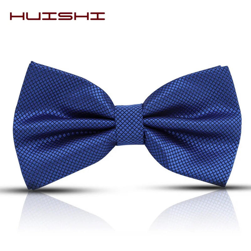 HUISHI New Fashion Butterfly Cravat banketu ballītes tauriņš 28 krāsu pērļu balts piparmētru zaļš kāzu aksesuāri tauriņš, ciets