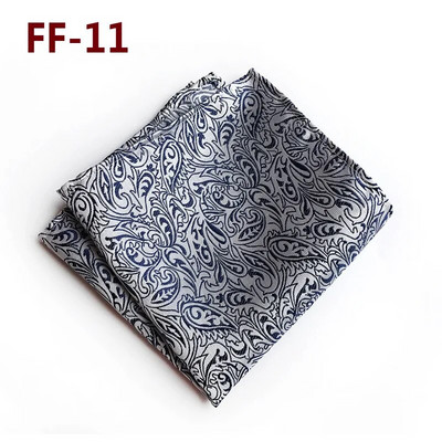 Jauns 25*25CM vīriešu Hanky Paisley ziedu žakarda audums, grezns 100% zīda kabatas kvadrātveida kabatlakats biznesa uzvalka aksesuāru šalle