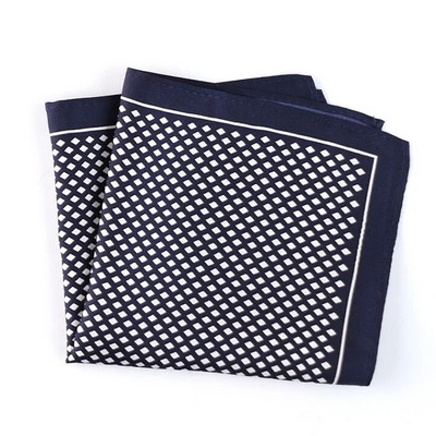 Tailor Smith tiszta selyem nyomott Hanky Pocket Square Kiváló minőségű új divatos pöttyös férfi zsebkendő különböző színekkel