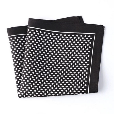 Tailor Smith tiszta selyem nyomott Hanky Pocket Square Kiváló minőségű új divatos pöttyös férfi zsebkendő különböző színekkel