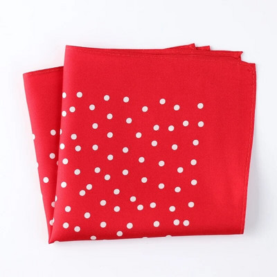 Tailor Smith tiszta selyem nyomott Hanky Pocket Square Kiváló minőségű új divatos pöttyös férfi zsebkendő különböző színekkel