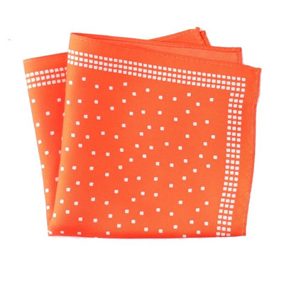 Tailor Smith tiszta selyem nyomott Hanky Pocket Square Kiváló minőségű új divatos pöttyös férfi zsebkendő különböző színekkel