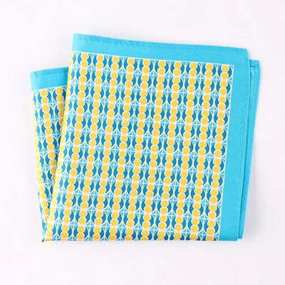 Tailor Smith tiszta selyem nyomott Hanky Pocket Square Kiváló minőségű új divatos pöttyös férfi zsebkendő különböző színekkel