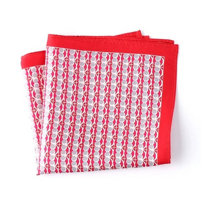 Tailor Smith tiszta selyem nyomott Hanky Pocket Square Kiváló minőségű új divatos pöttyös férfi zsebkendő különböző színekkel