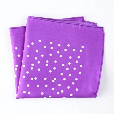 Tailor Smith tiszta selyem nyomott Hanky Pocket Square Kiváló minőségű új divatos pöttyös férfi zsebkendő különböző színekkel