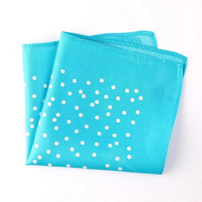 Tailor Smith tiszta selyem nyomott Hanky Pocket Square Kiváló minőségű új divatos pöttyös férfi zsebkendő különböző színekkel