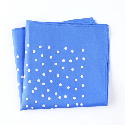 Tailor Smith tiszta selyem nyomott Hanky Pocket Square Kiváló minőségű új divatos pöttyös férfi zsebkendő különböző színekkel