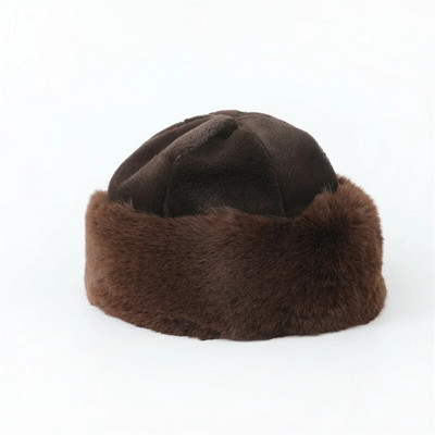 Originalni pahuljasti bombaški šeširi od umjetnog krzna Ženska topla zimska debela kapa Ženska ruska luksuzna panama kapa Ushanka Touca Feminina Inverno