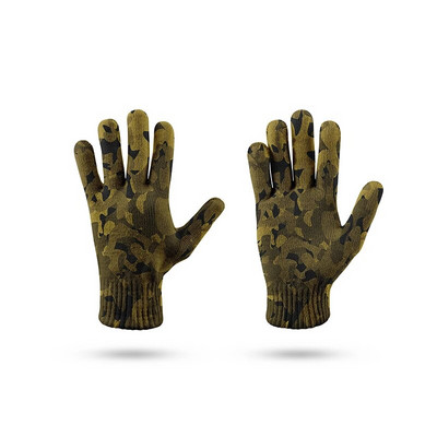 Modne kompresijske rukavice s uzorkom tratinčica Zimske sportske rukavice s ekranom osjetljivim na dodir Deblje Žene Muškarci Tople rastezljive pletene rukavice Hansker