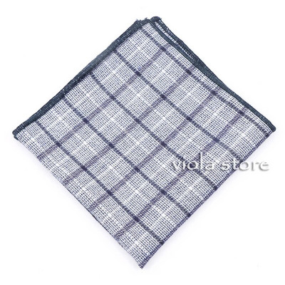 Modes rūtains kabatlakats 100% kokvilnas brūns zils rozā pelēks vīriešu ikdienas kabatas kvadrātveida biznesa ballīte smokinga uzvalka aksesuārs