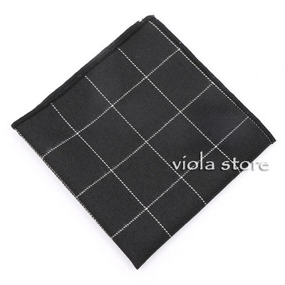 Modes rūtains kabatlakats 100% kokvilnas brūns zils rozā pelēks vīriešu ikdienas kabatas kvadrātveida biznesa ballīte smokinga uzvalka aksesuārs