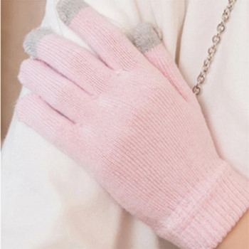 Fashion Universe Planet Pattern Зимни ръкавици Многофункционални плетени ръкавици със сензорен екран Мъже и жени Мека топла ръкавица с ръкавица