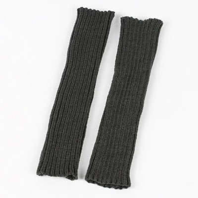 Pikad sõrmedeta kindad naistele labakindad talvekäesoojendaja silmkoelised varrukad Mood vabaaja pehmed tüdrukute riided punk gooti kindad