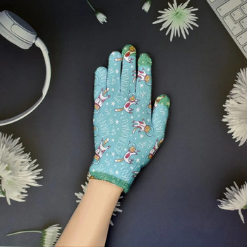Νέο γκράφιτι με οθόνη αφής γάντια μόδας Γυναικεία πλεκτά γάντια με πλήρες δάχτυλο ανδρικά γάντια χειμερινών Χριστουγέννων Handschuhe
