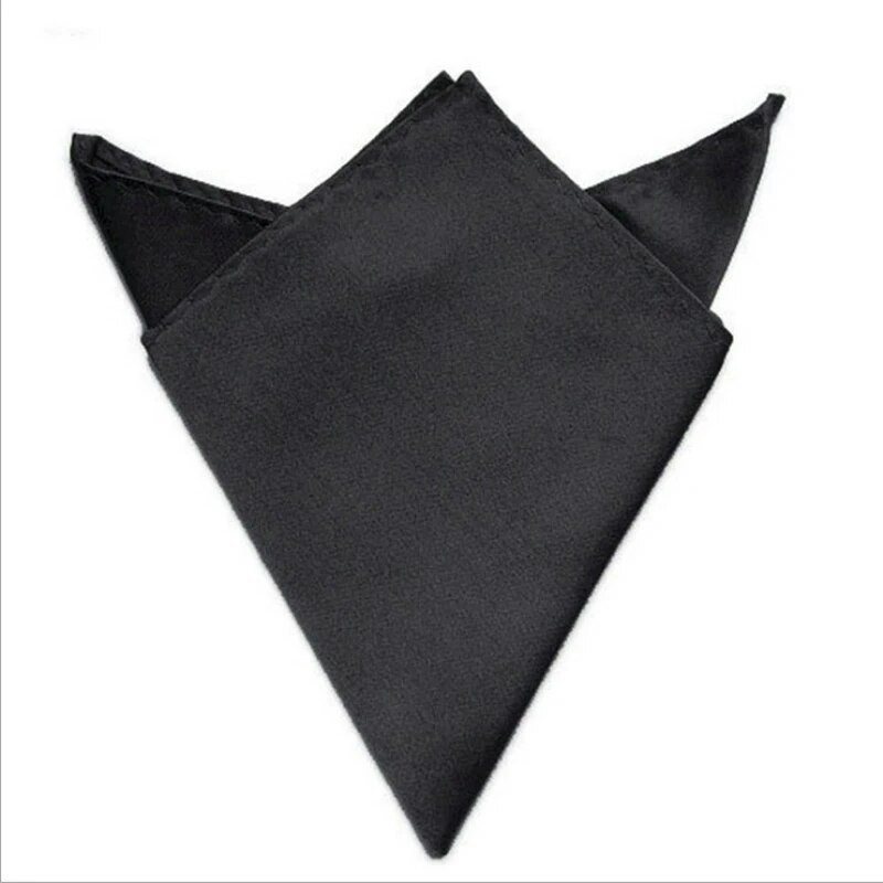 Jauns vīriešu satīns ciets kabatas kvadrātveida vīrietis kāzu krāsas uzvalks kabatlakats modes zīds 22*22cm kāzu ballīte vīriešiem