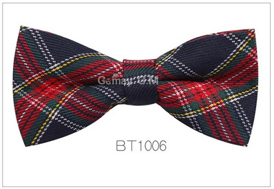 Nova muška moda, klasična karirana leptir-mašna, podesiva muška leptir-kravata, poliester za vjenčanje, kravate u engleskom stilu