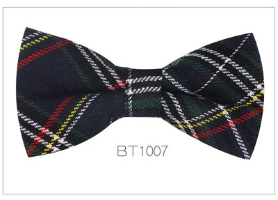 Nova muška moda, klasična karirana leptir-mašna, podesiva muška leptir-kravata, poliester za vjenčanje, kravate u engleskom stilu