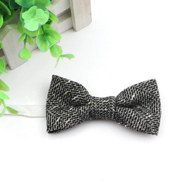 Novi stil dječje vunene leptir-mašne za dječake. Poslovna leptir-mašna za bebe, dijete, leptir, jednobojna kravata, uniseks leptir-kravata u engleskom stilu