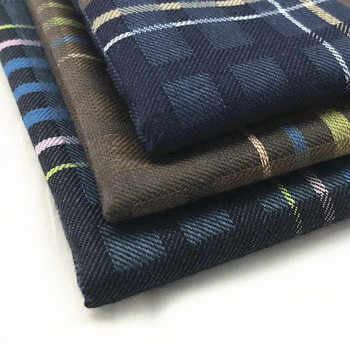 Мъжки носни кърпи от чист памук Карирани раирани висококачествени джобни квадратни ретро карирани класически абсорбиращи потта кърпи 3 бр. Подаръци