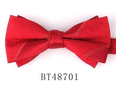 Vjenčana leptir-mašna Ležerne crvene leptir-mašne za muškarce Žene Odijela za odrasle Leptir-mašne Kravate Muške cvjetne leptir-mašne za zabavu Kumove Leptir-mašne