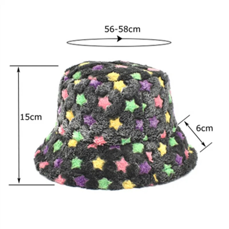 Ziemas cepure sievietēm Rozā Panama Mīkstas Siltas Cepures Sieviešu Vintage Mākslīgās kažokādas Zvejnieka cepure Sieviešu modes cepure Dropshipping